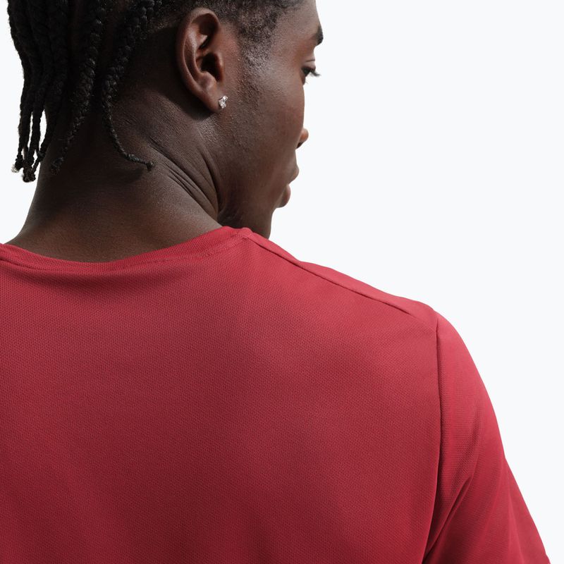 Men's running top Nike Miler Dri-Fit UV team crimson/light crimson 5