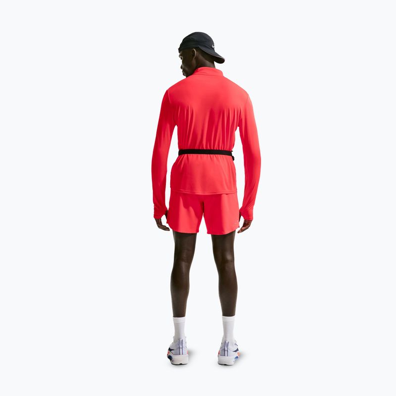 Men's running shorts Nike Stride Dri-Fit Brief-Lined 7" light crimson 3