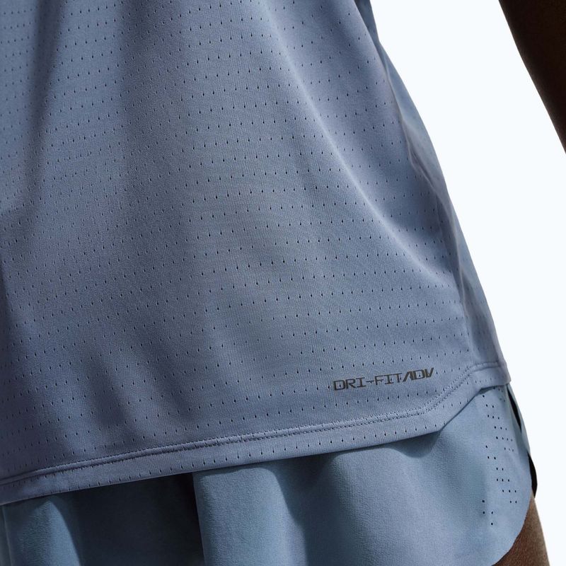 Men's running top Nike AeroSwift Dri-Fit ADV diffused blue/black 5