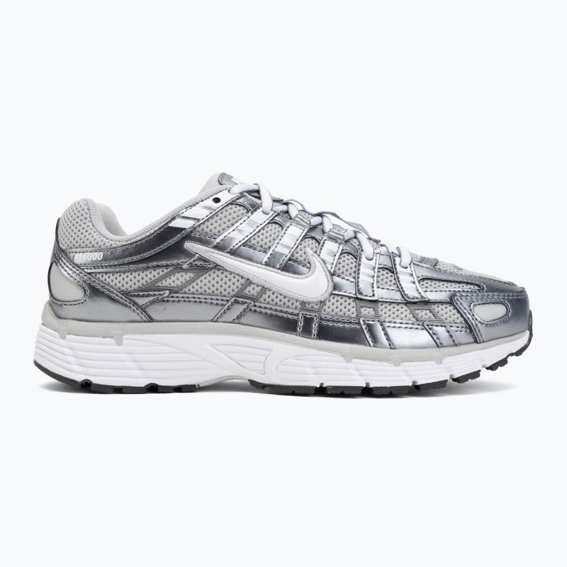 Women's shoes Nike P-6000 grey fog/metallic cool grey/cool grey/white 2