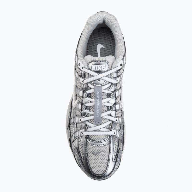 Women's shoes Nike P-6000 grey fog/metallic cool grey/cool grey/white 5