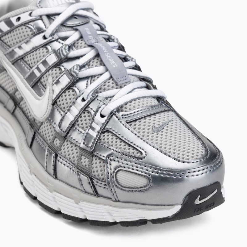 Women's shoes Nike P-6000 grey fog/metallic cool grey/cool grey/white 7