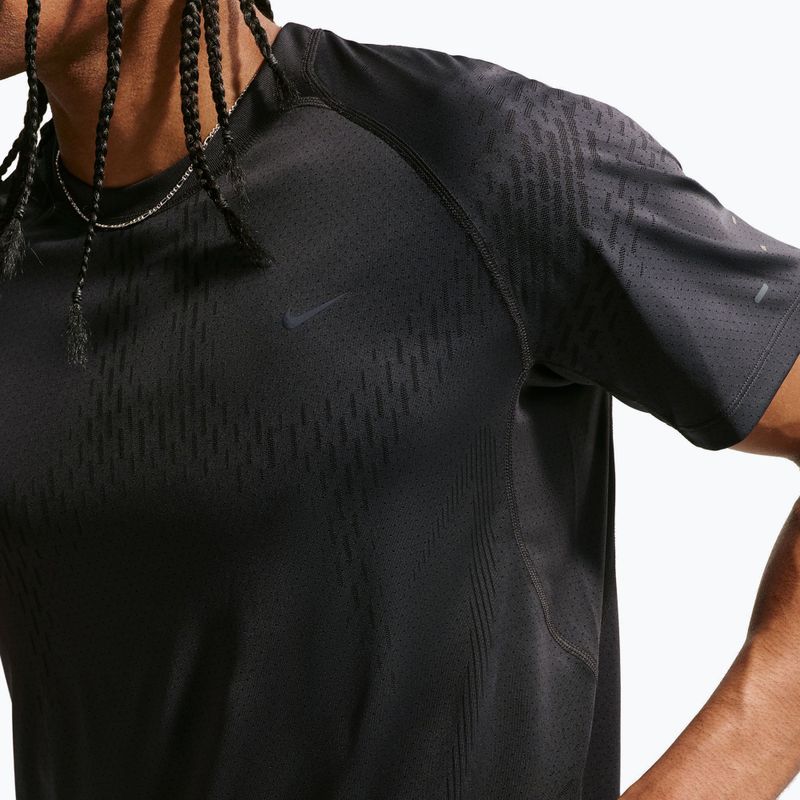 Men's running T-shirt Nike Stride Dri-Fit ADV off noir/black 5