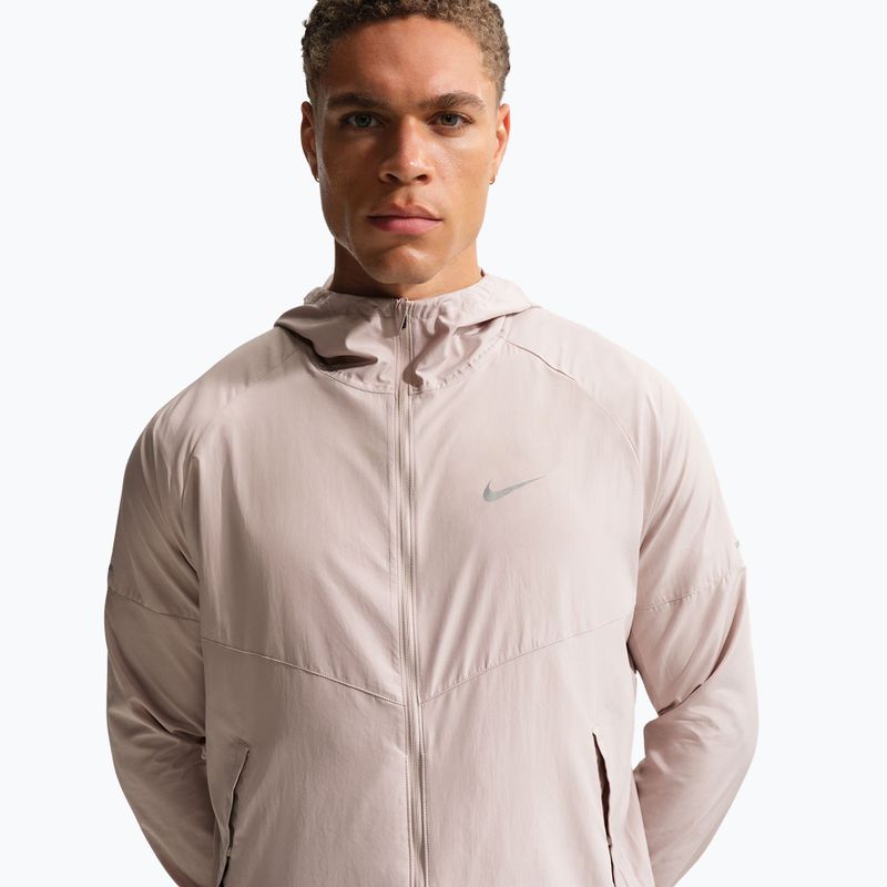 Men's running jacket Nike Repel Miler moon particle 4