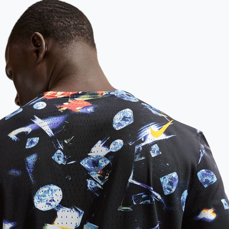 Men's running top Nike AeroSwift Dri-Fit ADV black/laser orange 4