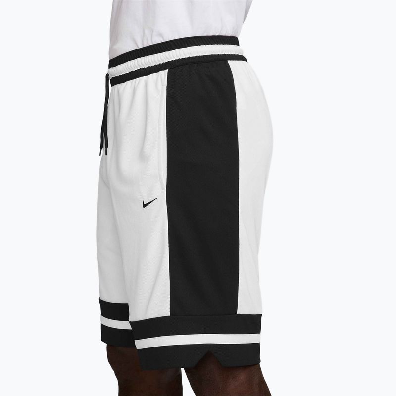 Men's baskeball shorts Nike Dri-Fit Game Classic 10" white/black/white/black 3