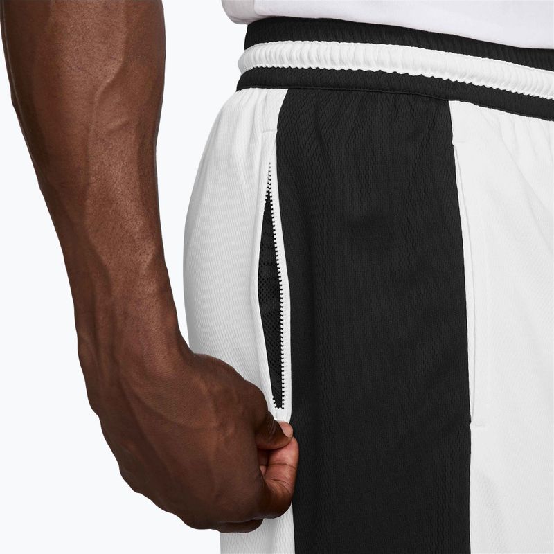 Men's baskeball shorts Nike Dri-Fit Game Classic 10" white/black/white/black 4