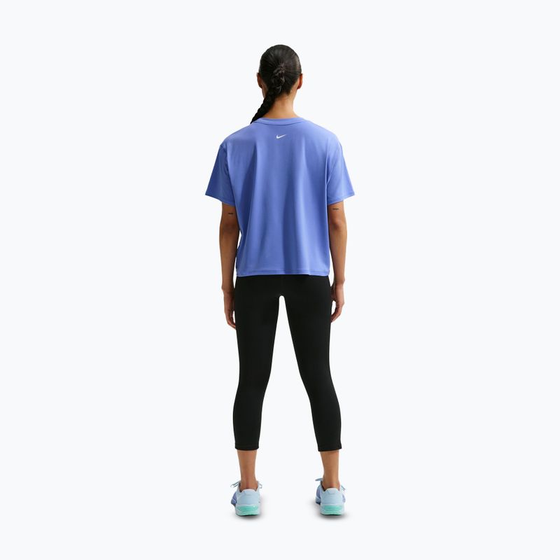 Women's training T-shirt Nike Pro Dri-Fit Loose sapphire/white 3