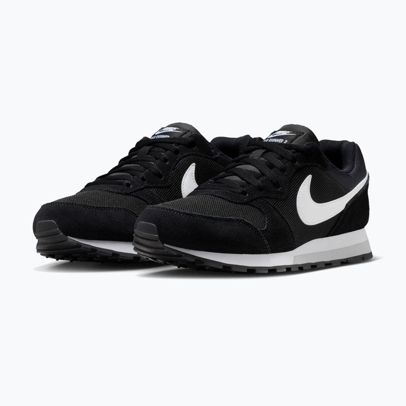 Women's shoes Nike MD Runner 2 black/wolf grey/white 3