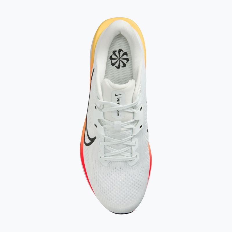 Men's running shoes Nike Quest 6 off white/white/topaz gold/black 6