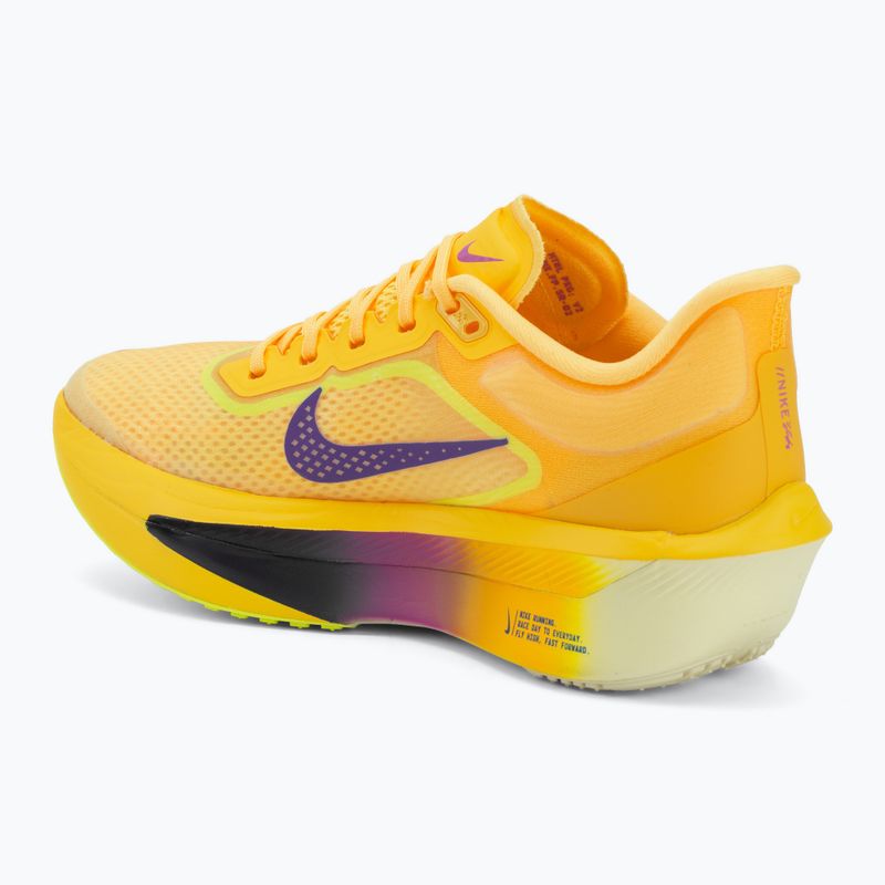 Women's running shoes Nike Zoom Fly 6 citron pulse/volt ice/indigo burst 3