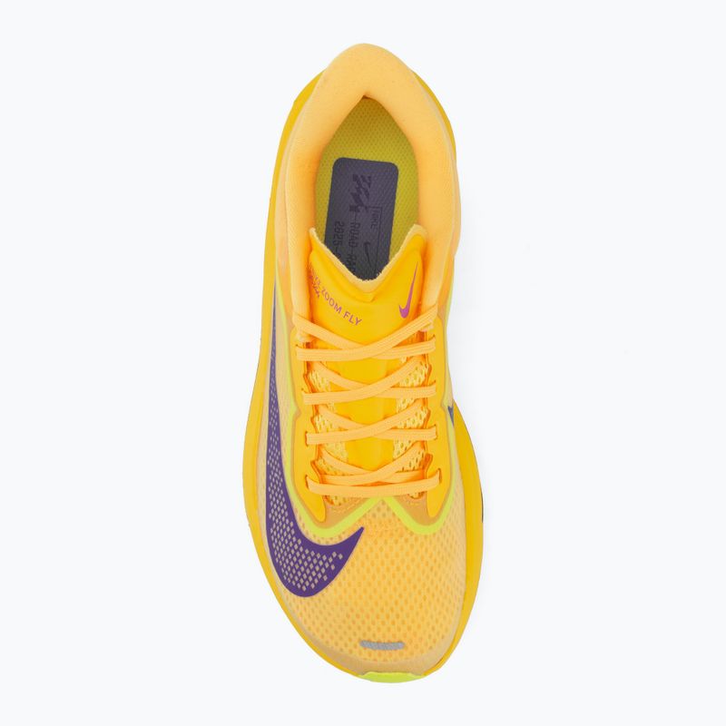 Women's running shoes Nike Zoom Fly 6 citron pulse/volt ice/indigo burst 5