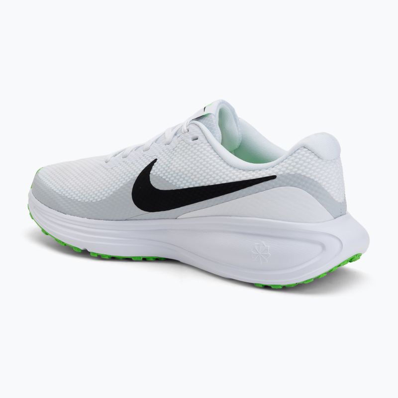 Men's running shoes Nike Revolution 8 white/pure platinum/glacier blue/black 3