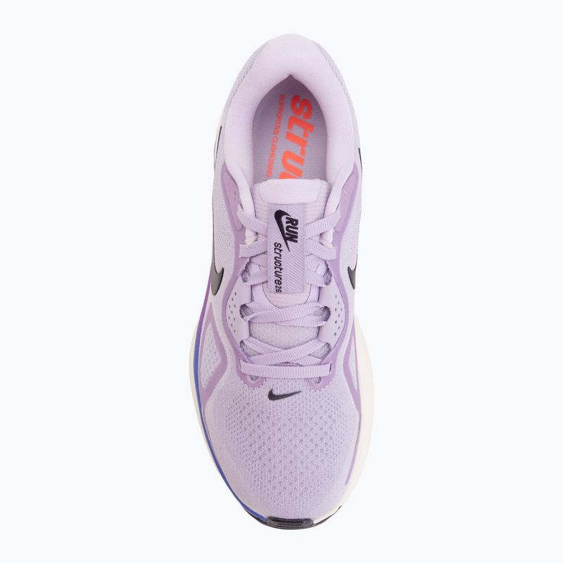 Women's running shoes Nike Structure 26 violet mist/bright violet/cave purple 5