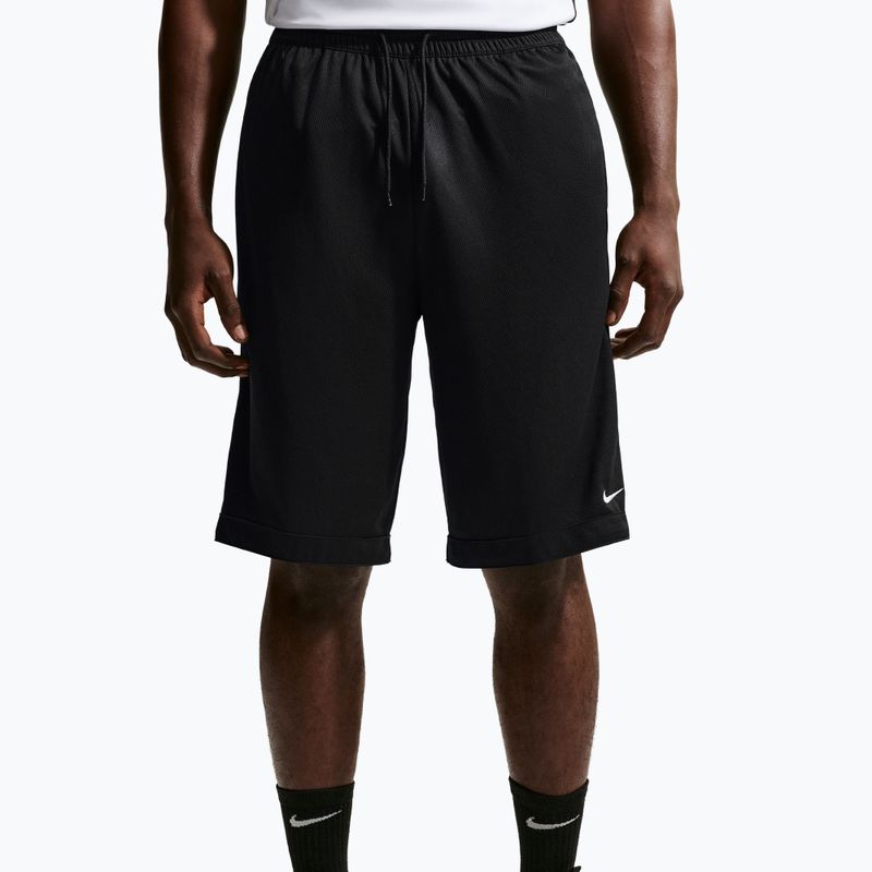 Men's basketball shorts Nike DNA Academy Dri-FIT 11" black/black/white