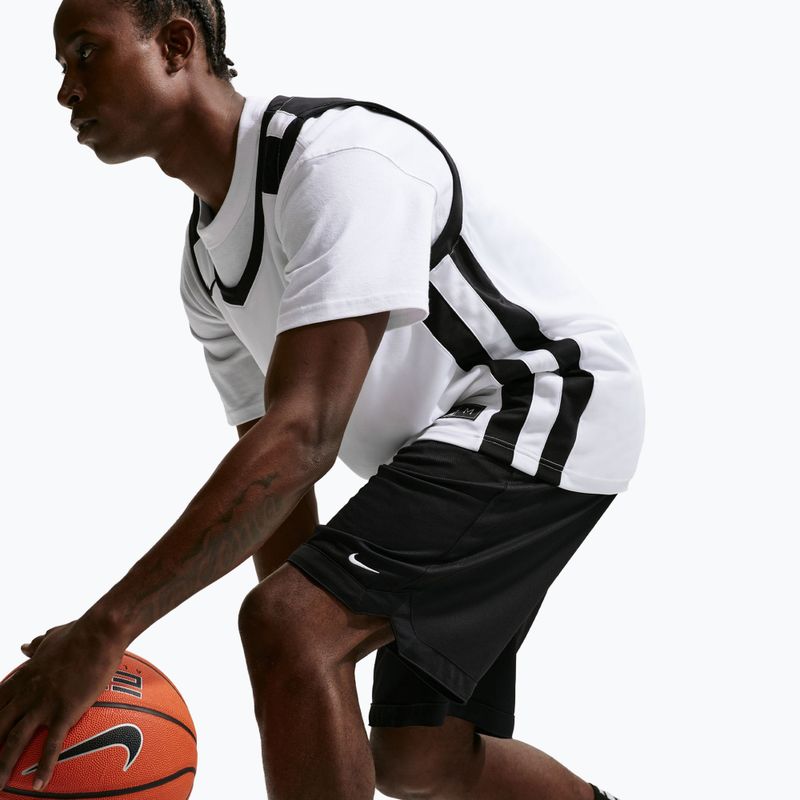 Men's basketball shorts Nike DNA Academy Dri-FIT 11" black/black/white 4