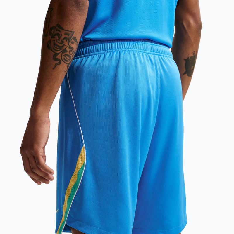 Men's football shorts Nike Brazil 2026 Stadium Home lt photo blue/light mint/white 6