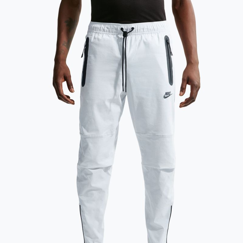 Men's trousers Nike Tech Woven off white/black 5
