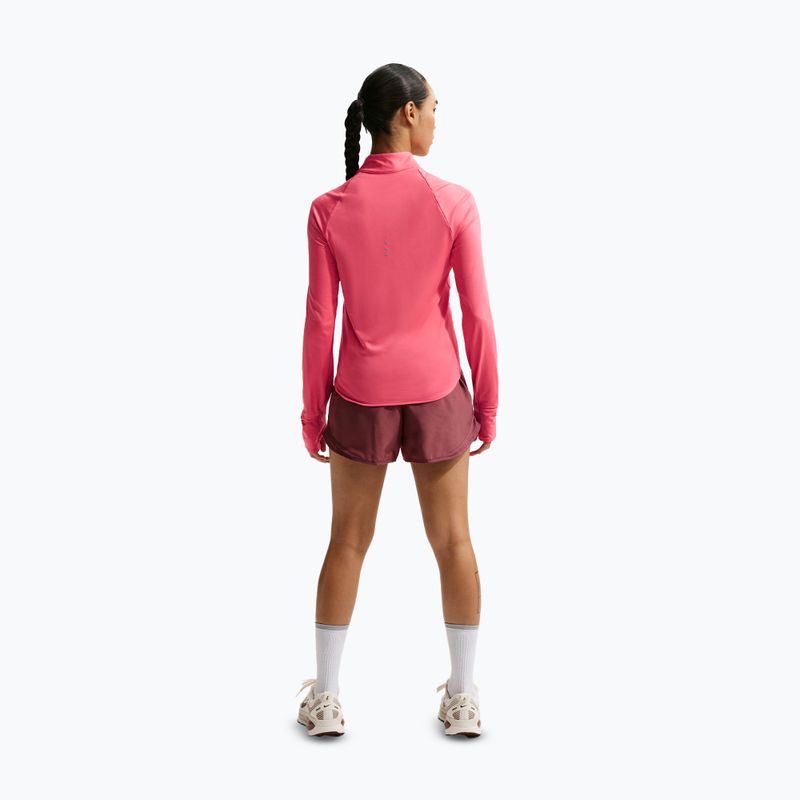 Women's running longsleeve Nike Swift Dri-Fit UV 1/4-Zip sea coral 3