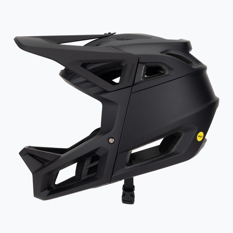 Fox Racing Proframe matte black bicycle helmet 3