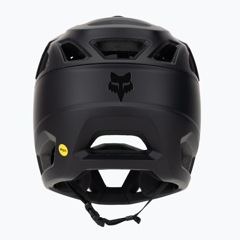 Fox Racing Proframe matte black bicycle helmet 4