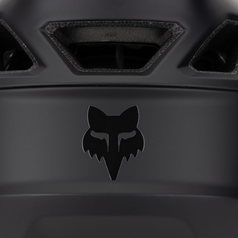 Fox Racing Proframe matte black bicycle helmet 7