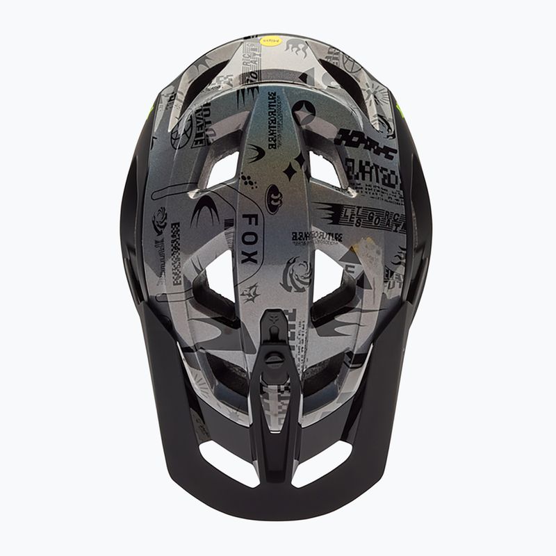 Fox Racing Speedframe Pro Lunar SE bike helmet black 5