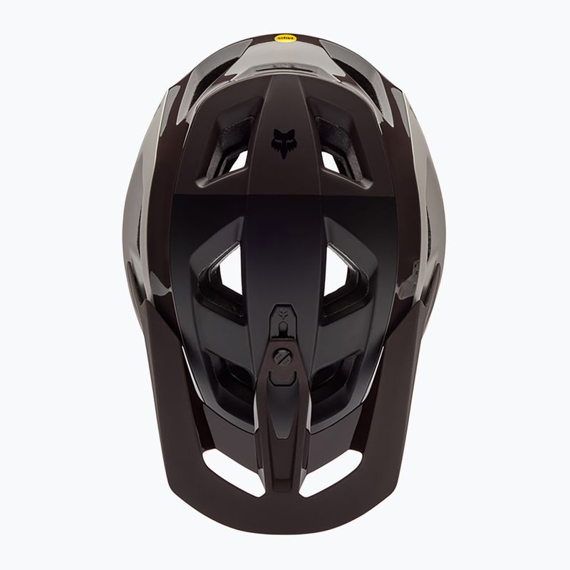 Fox Racing Speedframe RS Paranoid cocoa bike helmet 5