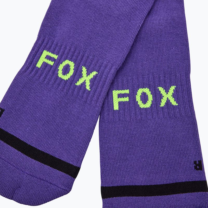 Men's Fox Racing 8 Defend Lunar SE grape socks 2