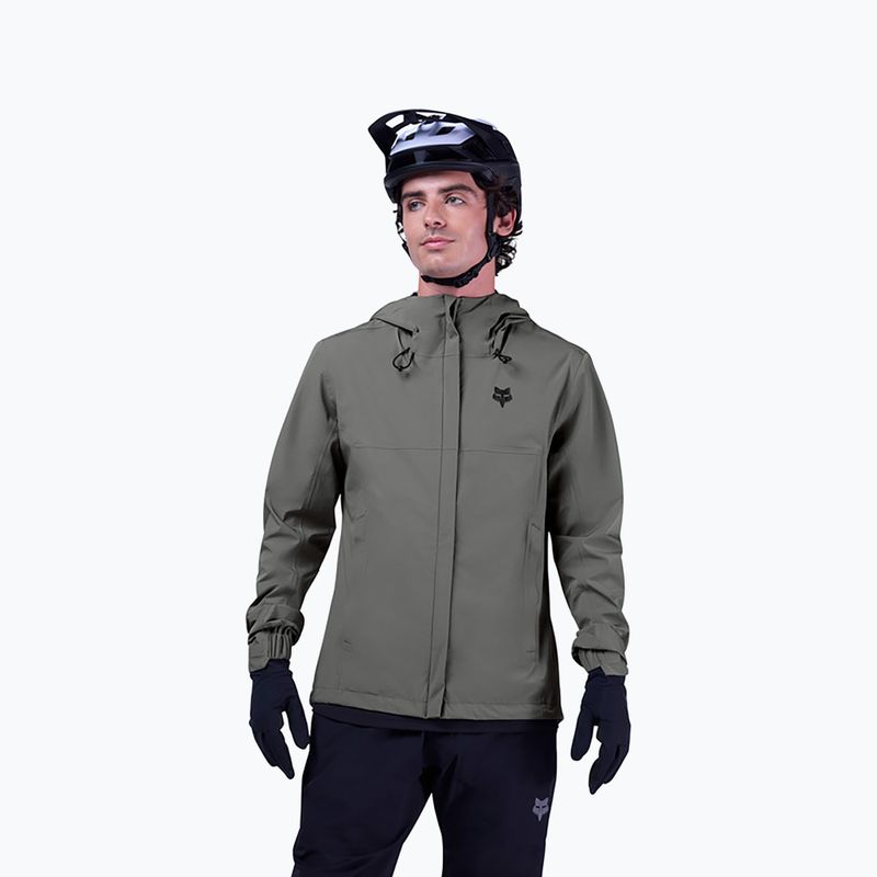 Men's Fox Racing Ranger Water pewter cycling jacket