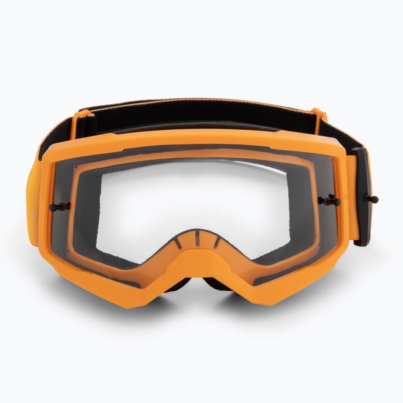 Children's bike goggles Fox Racing Main Core Jr tangerine/clear 2