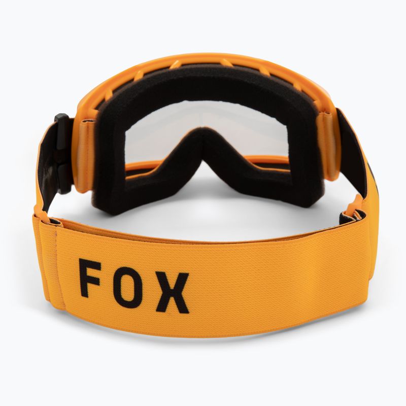 Children's bike goggles Fox Racing Main Core Jr tangerine/clear 3
