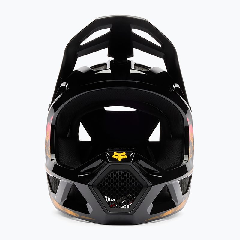 Fox Racing Rampage Kairos tangerine bike helmet 3