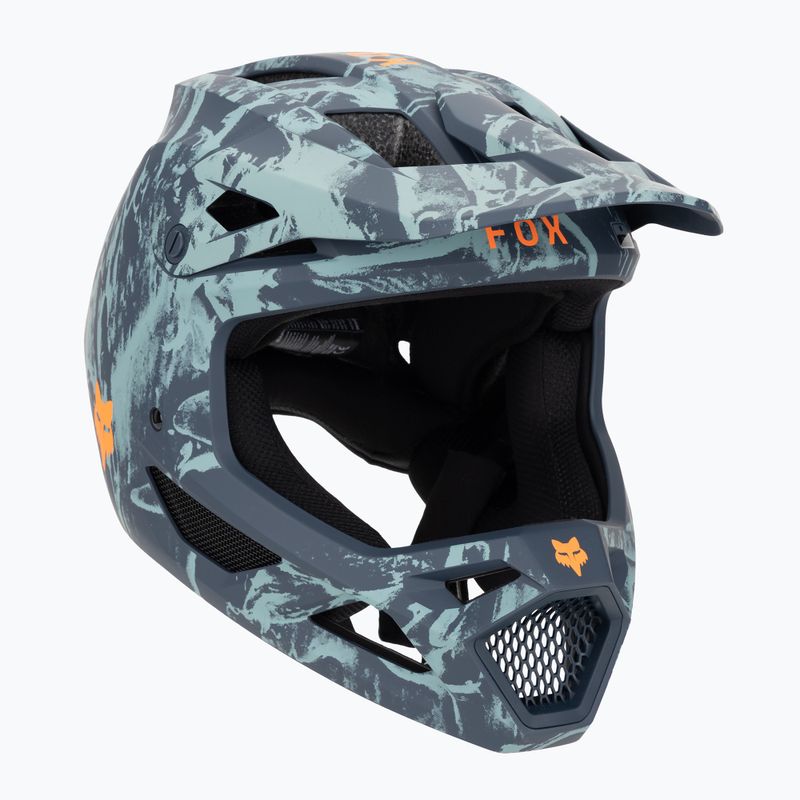 Bike helmet Fox Racing Rampage Img Print arctic blue