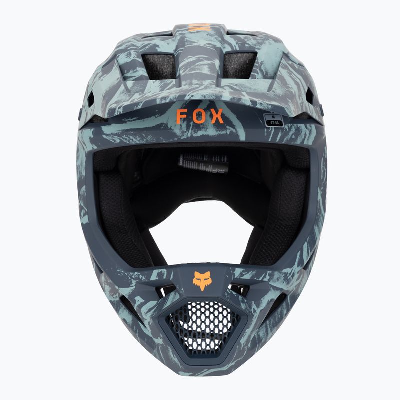Bike helmet Fox Racing Rampage Img Print arctic blue 2