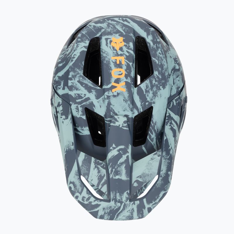 Bike helmet Fox Racing Rampage Img Print arctic blue 6