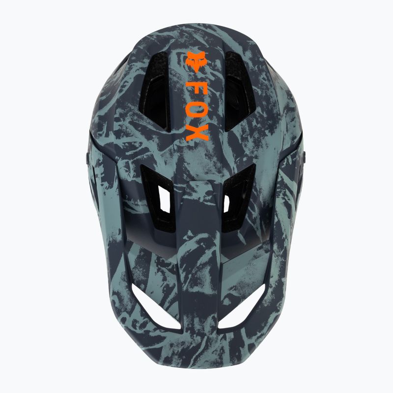Children's bike helmet Fox Racing Rampage Image Print Jr arctic blue 6
