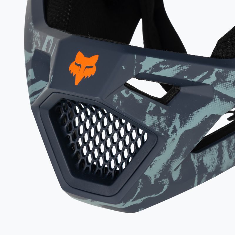 Children's bike helmet Fox Racing Rampage Image Print Jr arctic blue 7