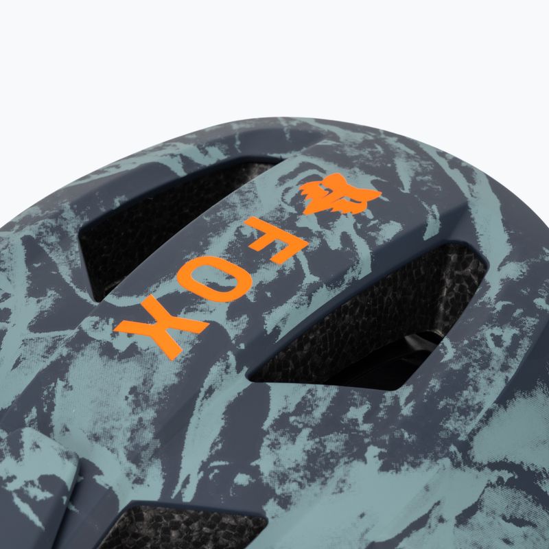 Children's bike helmet Fox Racing Rampage Image Print Jr arctic blue 8