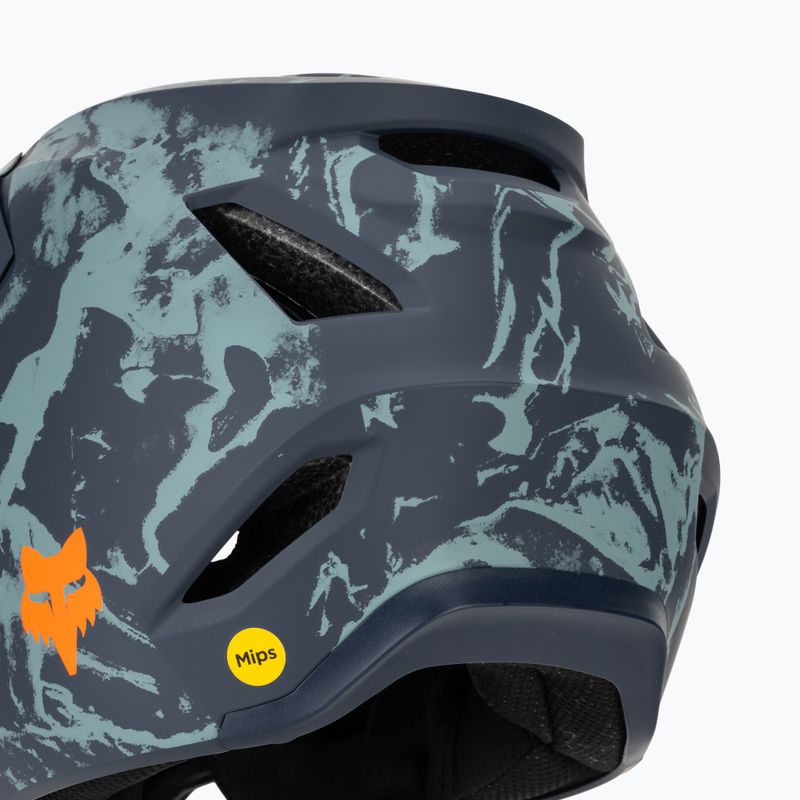 Children's bike helmet Fox Racing Rampage Image Print Jr arctic blue 9