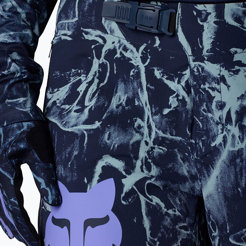 Women's cycling trousers Fox Racing Ranger Image Print arctic blue 3