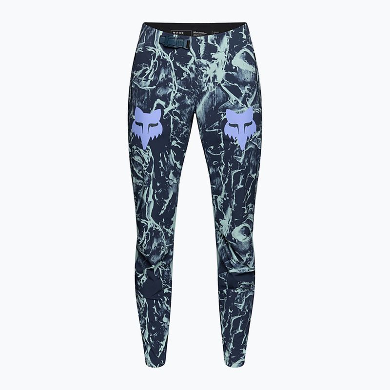 Women's cycling trousers Fox Racing Ranger Image Print arctic blue 5