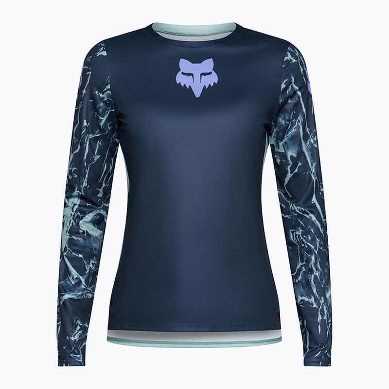 Women's cycling longsleeve Fox Racing Ranger Image Print arctic blue 5