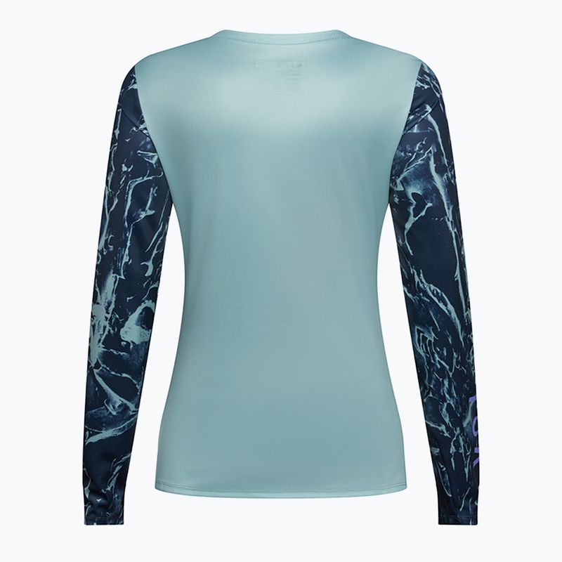 Women's cycling longsleeve Fox Racing Ranger Image Print arctic blue 6