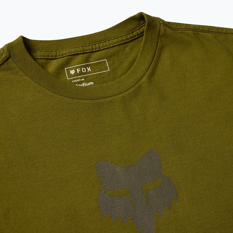 Men's T-shirt Fox Racing Fox Head 195 Original army 3