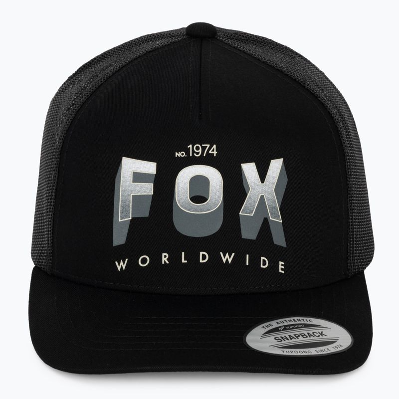 Men's baseball cap Fox Racing Block Mesh Trucker black 2
