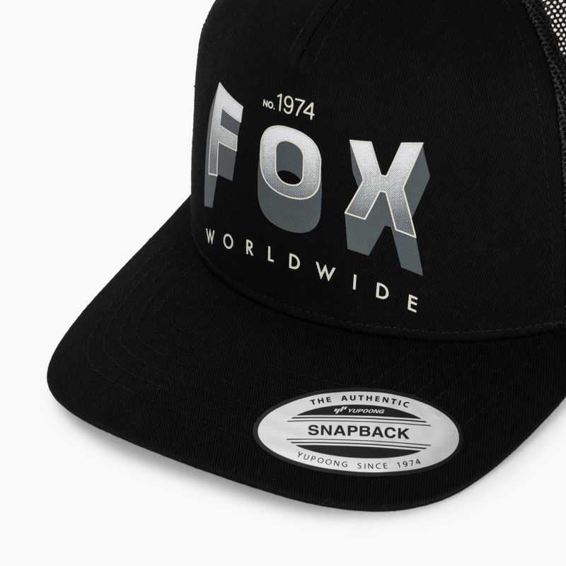 Men's baseball cap Fox Racing Block Mesh Trucker black 3