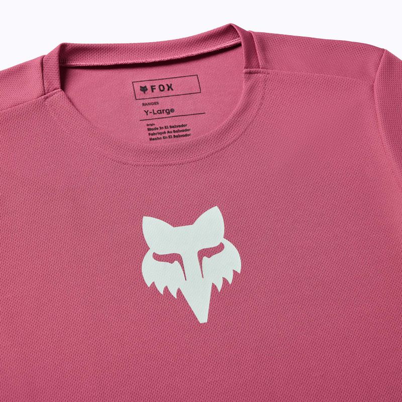 Children's cycling jersey Fox Racing Ranger Fox Head Jr berry 3