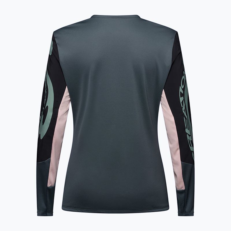 Women's cycling longsleeve Fox Racing Defend Creation LS deep cobalt 2