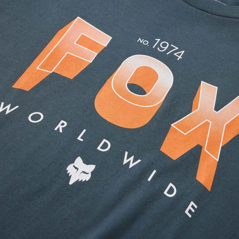 Men's T-shirt Fox Racing Block 195 Original deep cobalt 4